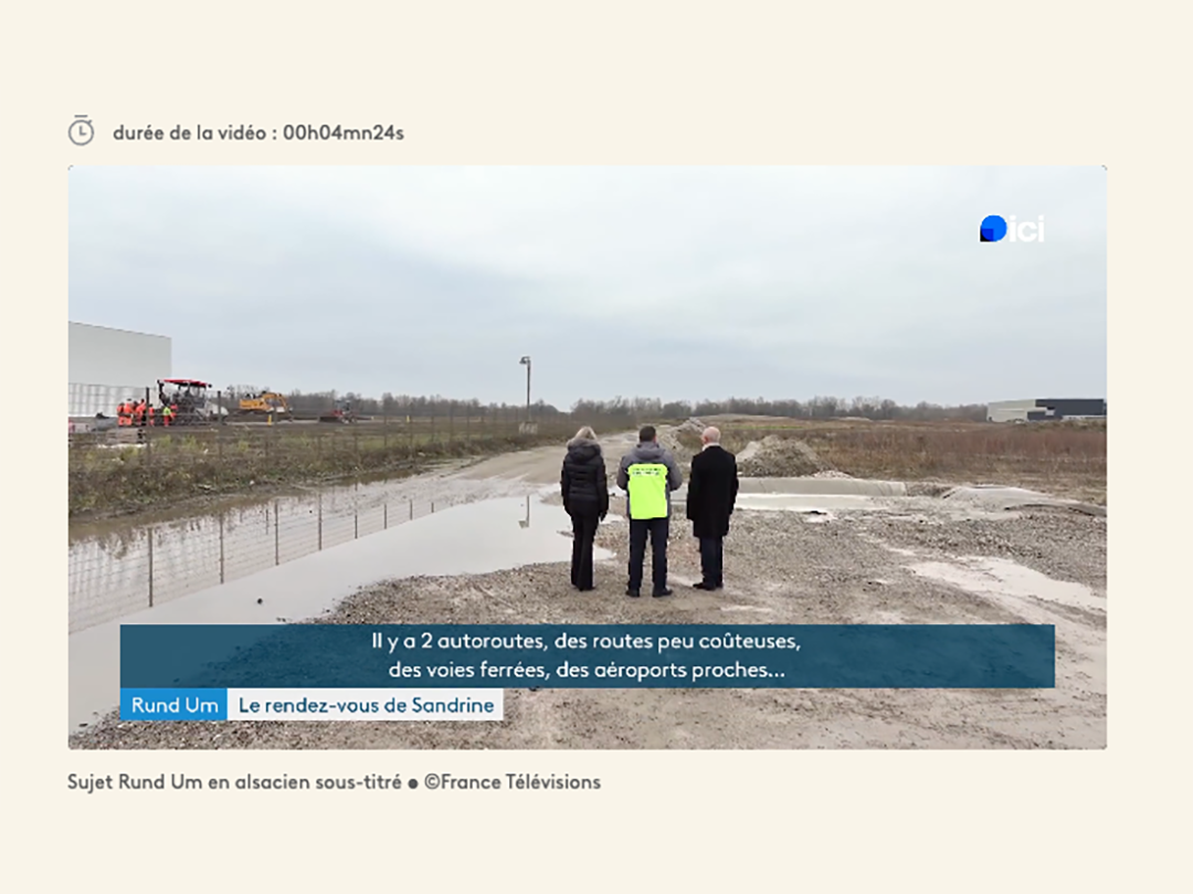 Axioparc sur France 3 Alsace